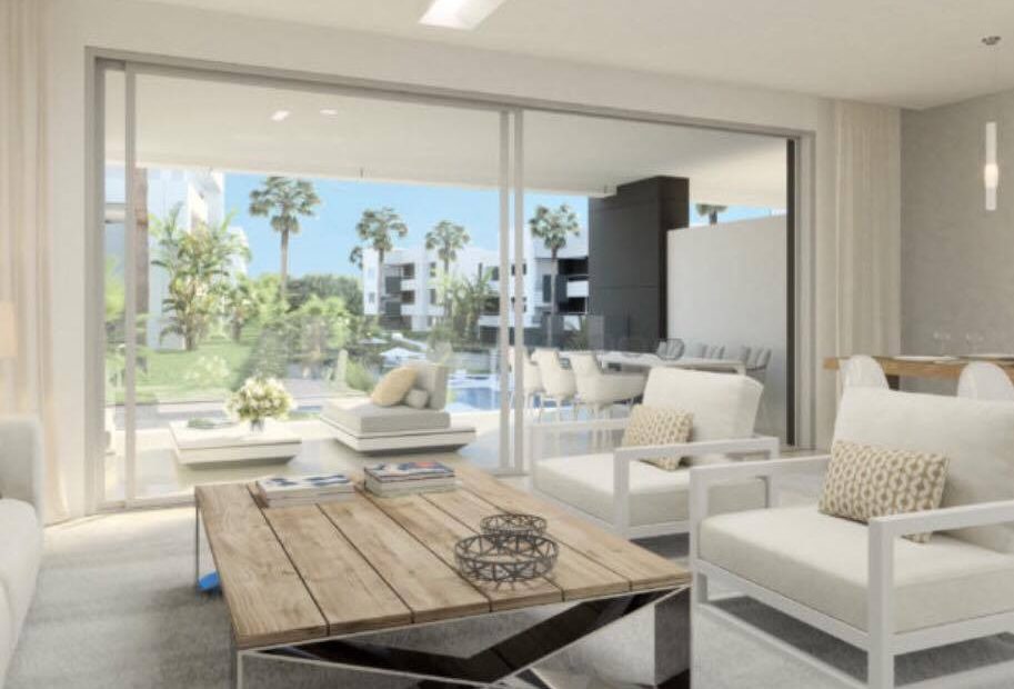 Stunning new boutique project of 72 modern apartments and penthouses in New Golden Mile, Estepona