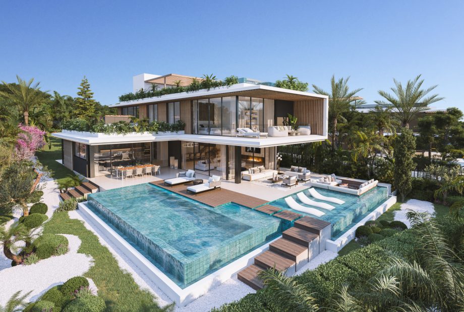 Villa One in Exclusive Development of five luxury villas in sought-after Camojan area of Marbella’s Golden Mile