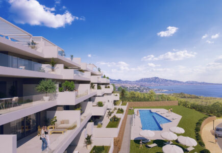 Pure Sun Residences, modern design apartments and penthouses in Manilva
