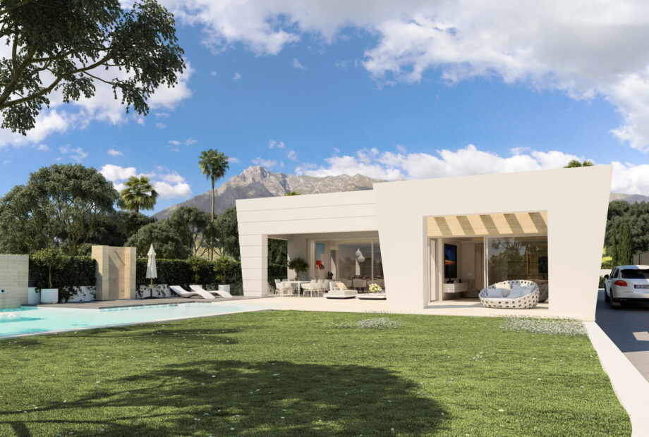 Fantastic opportunity on one of the few remaining self-contained plots available in Marbella