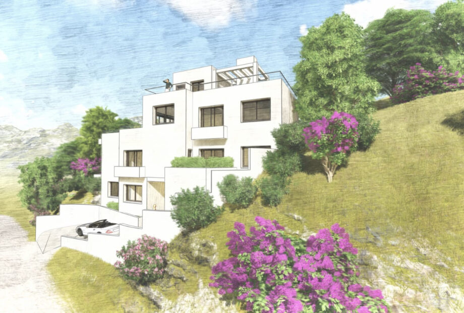 Lovely plot in Puerto del Almendro, Benahavis, close to all leisure amenities and only a short drive to the beach and Marbella Town