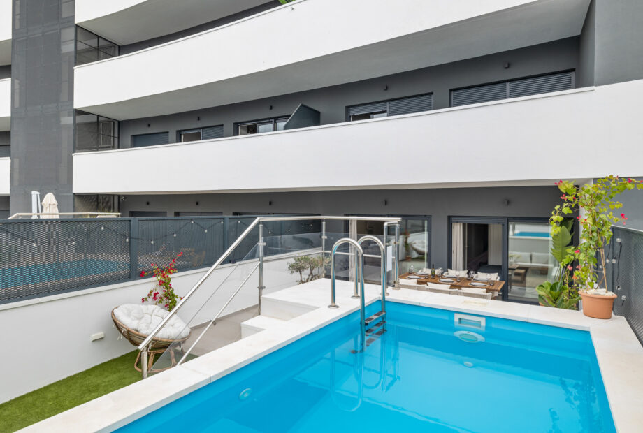 Stylish and exclusive apartment with private pool
